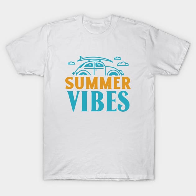 Summer Vibes T-Shirt by MIRO-07